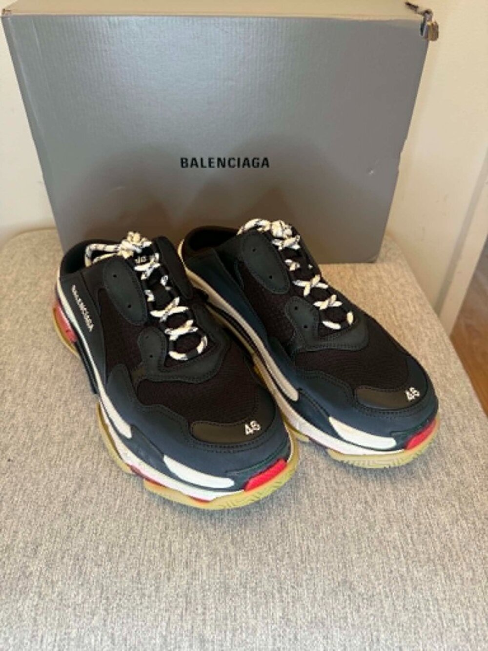 Balenciaga Triple S Mule Sneakers